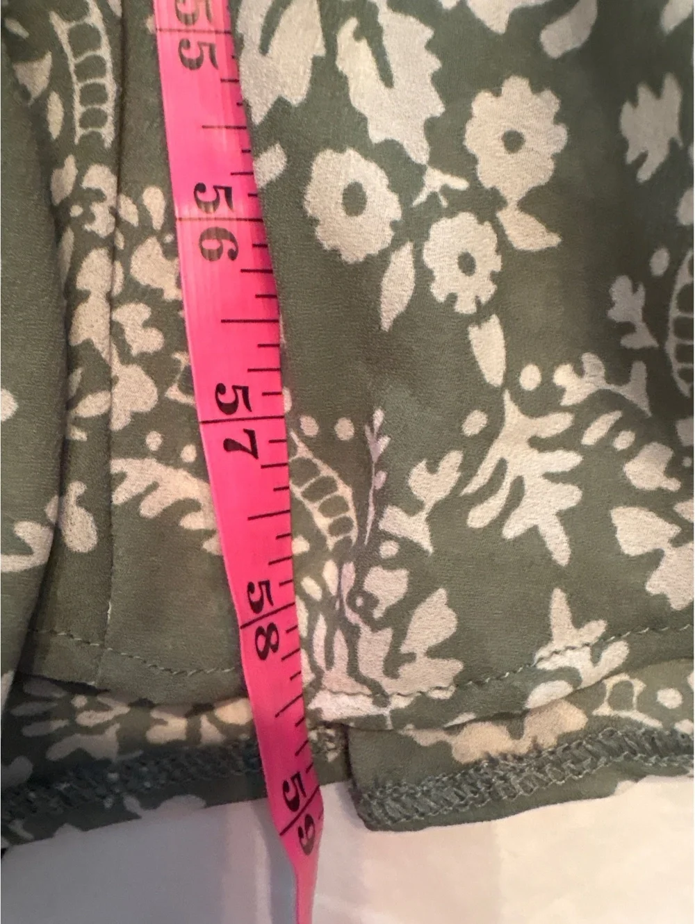 Abercrombie & Fitch Green Floral Maxi S